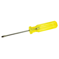 Tournevis &agrave; fente, 3/16", 8-1/4" lo, Prise Plastique PB Rental Co. Ltd.