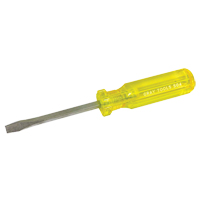 Tournevis fendu, 1/4", 8-1/4" lo, Prise Plastique PB Rental Co. Ltd.