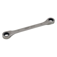 Double Box End Gear Ratcheting Wrench, 12 Point, 8 mm x 9 mm, Plain Finish PB Rental Co. Ltd.