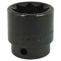 Socket, Impact, 1", 1/2" Drive, 8 Points PB Rental Co. Ltd.