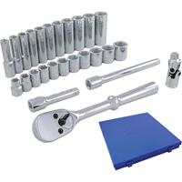 Jeu de douilles et accessoires, 26 Mcx, Prise de 3/8", Profond PB Rental Co. Ltd.