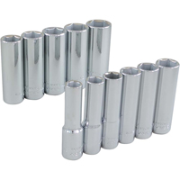 Jeu de douilles, 11 Mcx, Prise de 3/8", Profond PB Rental Co. Ltd.