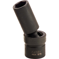Douille &agrave; joint universel, Chocs, 3/8", Prise 1/2", 6 pans PB Rental Co. Ltd.