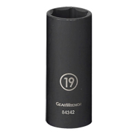 Socket, Impact, 13 mm, 3/8" Drive, 6 Points, Deep PB Rental Co. Ltd.