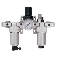 Filtre, r&eacute;gulateur et lubrificateur d'air modulaire (manom&egrave;tre compris), 3/4" NPT PB Rental Co. Ltd.