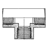 Raccord En T&eacute; Femelle, Laiton, 1/8" PB Rental Co. Ltd.