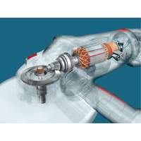 Grande meule angulaire &agrave; haute performance, 9", 120 V, 15 A, 6500 Tr/min PB Rental Co. Ltd.