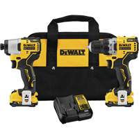 Trousse de perceuse et de tournevis &agrave; percussion &agrave; moteur sans balai Xtreme, Lithium-ion, 12 V PB Rental Co. Ltd.