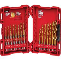 Shockwave Impact Duty Drill Bit Set, 23 Pieces, Titanium PB Rental Co. Ltd.