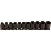 Socket Set, 11 Pcs, Impact, 3/8" Drive Size PB Rental Co. Ltd.
