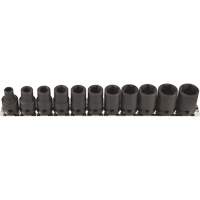 Thin Walled Socket Set, 11 Pcs, Impact, 3/8" Drive Size PB Rental Co. Ltd.
