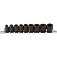 Socket Set, 9 Pcs, Impact, 3/8" Drive Size PB Rental Co. Ltd.