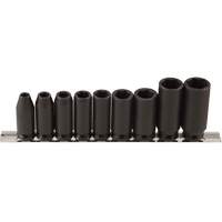 Long Socket Set, 9 Pcs, Impact, 3/8" Drive Size, Deep PB Rental Co. Ltd.