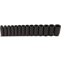 Long Socket Set, 14 Pcs, Impact, 1/2" Drive Size, Deep PB Rental Co. Ltd.