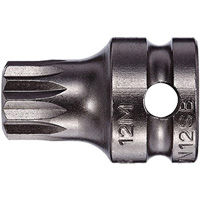 Socket Bit, Triple Square, 5 x 1" L, 3/8" Drive PB Rental Co. Ltd.