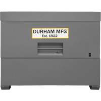 Boîte de rangement pour le chantier, style piano, 60-1/2" la x 34-3/4" p x 49-3/8" h, Gris PB Rental Co. Ltd.