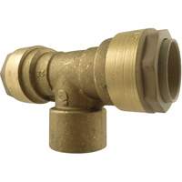 Raccord de tuyau d'air en T Quickline, Laiton, 1/2" PB Rental Co. Ltd.
