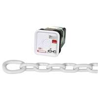System 3 Anchor Lead Proof Coil Chain, Low Carbon Steel, 5/16" x 75' (22.9 m) L, Grade 30, 1900 lbs. (0.95 tons) Load Capacity PB Rental Co. Ltd.