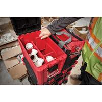 Coffre &agrave; outils compact Packout, 10" x 16-1/5" x 13", Noir/Rouge PB Rental Co. Ltd.