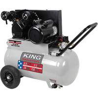 Air Compressor, Electric, 20 Gal. (24 US Gal), 150 PSI, 120/1/240/1 V PB Rental Co. Ltd.