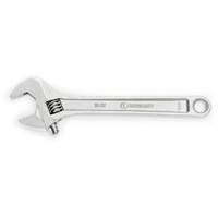 Adjustable Wrench, 12" L, 1-1/2" Max Width, Chrome PB Rental Co. Ltd.