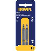 Power Bits, Phillips, #1 Tip, 1/4" Drive Size, 1-15/16" Length PB Rental Co. Ltd.