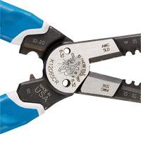 Klein-Kurve&reg; Heavy-Duty Wire Stripper, Cutter & Crimper Multi-Tool, 8-1/4" L, 8 - 20 AWG PB Rental Co. Ltd.