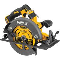 Scie circulaire sans balai Flexvolt Max avec frein &eacute;lectrique (outil seulement), 7-1/4", 60 V PB Rental Co. Ltd.