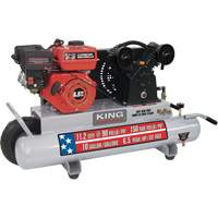 Wheelbarrow Air Compressor, Gas, 10 Gal. (12 US Gal), 150 PSI PB Rental Co. Ltd.