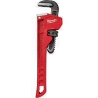 Cl&eacute; &agrave; tuyau, Cap des m&acirc;choires 1", Longueur 8", Fini Rev&ecirc;tement en poudre PB Rental Co. Ltd.