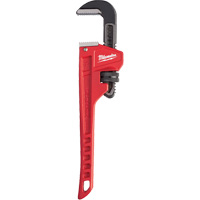 Pipe Wrench, 1-1/2" Jaw Capacity, 10" Long, Powder Coated Finish, Ergonomic Handle PB Rental Co. Ltd.