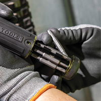 15-in-1 Multi-Bit Ratcheting Screwdriver, 8-3/4" L, Cushion Grip Handle PB Rental Co. Ltd.
