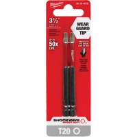 Shockwave Impact Duty Screwdriver Bit, Torx, T-20 Tip, 1/4" Drive Size, 3-1/2" Length PB Rental Co. Ltd.