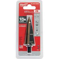 Foret &eacute;tag&eacute;, 7/8"/#9 - #9/1-1/8", Incr&eacute;ments de 1/32", Acier rapide au cobalt PB Rental Co. Ltd.