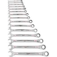 Ratcheting Wrench Set, Combination, 15 Pieces, Imperial PB Rental Co. Ltd.