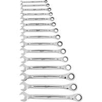 Ratcheting Wrench Set, Combination, 15 Pieces, Metric PB Rental Co. Ltd.