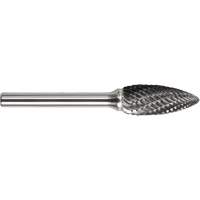 Drillco&reg; Double Cut Flame Shaped Burr, SH-1 PB Rental Co. Ltd.