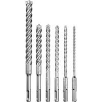 MX4 4-Cutter Rotary Hammer Drill Bit Kit, 6 Pieces, Carbide PB Rental Co. Ltd.
