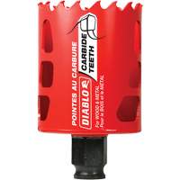 Wood & Metal Hole Saw, 2-1/8", 2-3/8" Depth of Cut, Carbide PB Rental Co. Ltd.