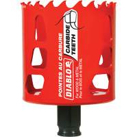 Wood & Metal Hole Saw, 2-9/16", 2-3/8" Depth of Cut, Carbide PB Rental Co. Ltd.