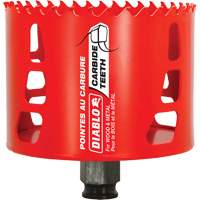 Wood & Metal Hole Saw, 3-1/2", 2-3/8" Depth of Cut, Carbide PB Rental Co. Ltd.