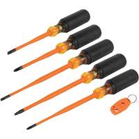 Slim-Tip Insulated Screwdriver Set, 1000 V, 6 Pcs PB Rental Co. Ltd.