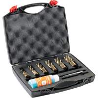 Ensemble de fraises annulaires &agrave; carotter SST, Bronze, Profondeur de la coupe de 1", Tige 3/4" PB Rental Co. Ltd.