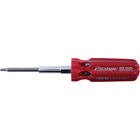 Tournevis multi-embouts m&eacute;triques Hex-Calibre, Prise Plastique PB Rental Co. Ltd.