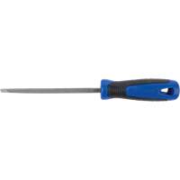 Lime pointue mince avec manche, Triangle, 6", Simple PB Rental Co. Ltd.