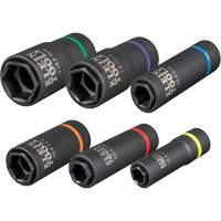 2-in-1 6-Piece Socket Set, 6 Pcs, Impact, Deep PB Rental Co. Ltd.