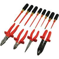 Insulated Screwdriver & Pliers Set, 1000 V, 12 Pcs PB Rental Co. Ltd.