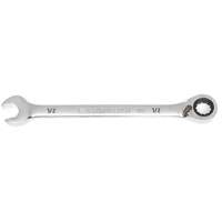 90-Tooth Reversible Ratcheting Wrench, 12 Point, 1/2", Chrome/Polished Finish PB Rental Co. Ltd.