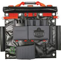 Sac &agrave; outils de camion nacelle avec points dancrage &agrave; outil, Nylon, 8 pochettes, Gris PB Rental Co. Ltd.