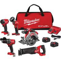 M18 Fuel 5-Tool Combo Kit, Lithium-Ion, 18 V PB Rental Co. Ltd.